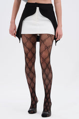 DIANA OVERLAY MINI SKIRT