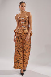AWAY FROM ME BROCADE TROUSER
