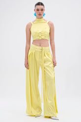 ELECTRIC SATIN TROUSER