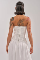 BEAUTIFUL NIGHT WHITE CORSET