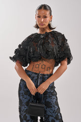 DONT GIVE UP LACE BLOUSE