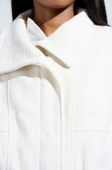 AURA WOVEN BOMBER