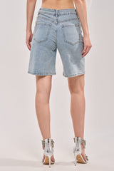 BUTTERFLY QUEEN DENIM SHORT