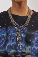 ALL I SEE IS CHROME NECKLACE