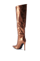 AZALEA WANG CARMELIZED BROWN BOOT
