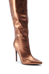 AZALEA WANG CARMELIZED BROWN BOOT