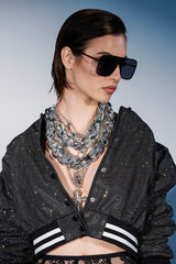 CROSS ME METAL NECKLACE