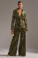 AURORA SEQUIN VELVET BLAZER