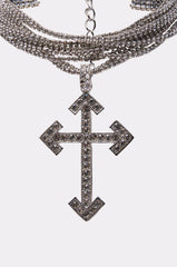 CROSS MY HEART CHOKER