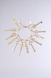 ALL THE KEYS CHARM BRACELET