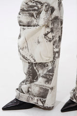 ASH OMBRE CARGO DENIM