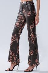 COLD BLOODED FAUX LEATHER PANTS
