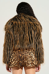 AURORA FAUX FUR JACKET