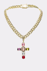 DOLCE VITA CROSS STATEMENT CHAIN