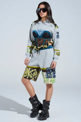 ATHLETIC CHIC HOODIE