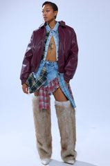 AUTUMN VIBES PLAID MINI SKIRT