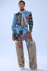 AUTUMN VIBES PLAID BUTTON DOWN