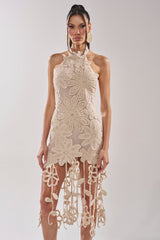 CELINE FLORAL MIDI DRESS