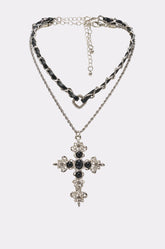 CROSS MY HEART NECKLACE