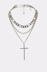 CROSS ME NECKLACE IN SILVER