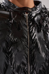 AVANT GARDE LASER CUT BOMBER
