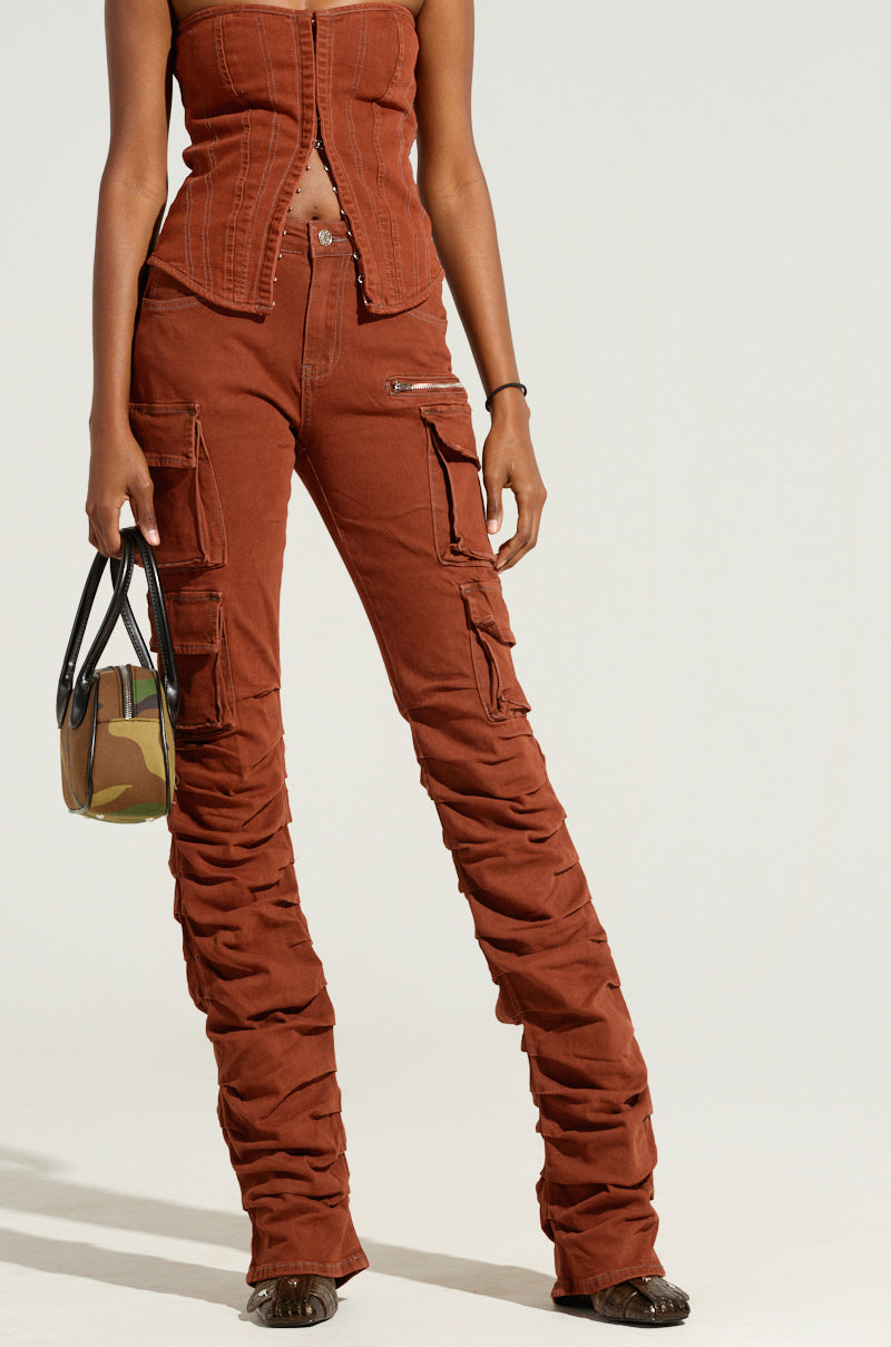 DOUBLE VISION VINTAGE WASH DENIM PANT