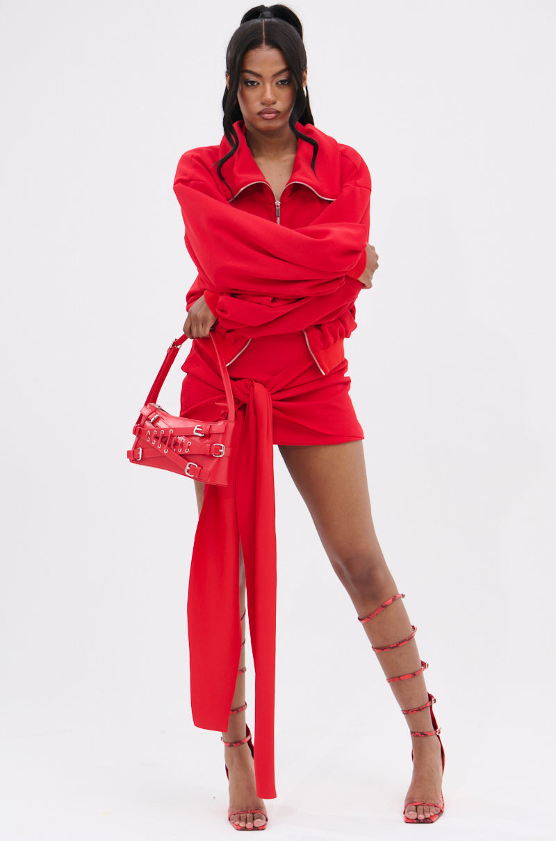 DON'T BE SHY SCUBA MINI SKIRT