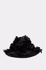 DARK ROSE FLORAL COWBOY HAT
