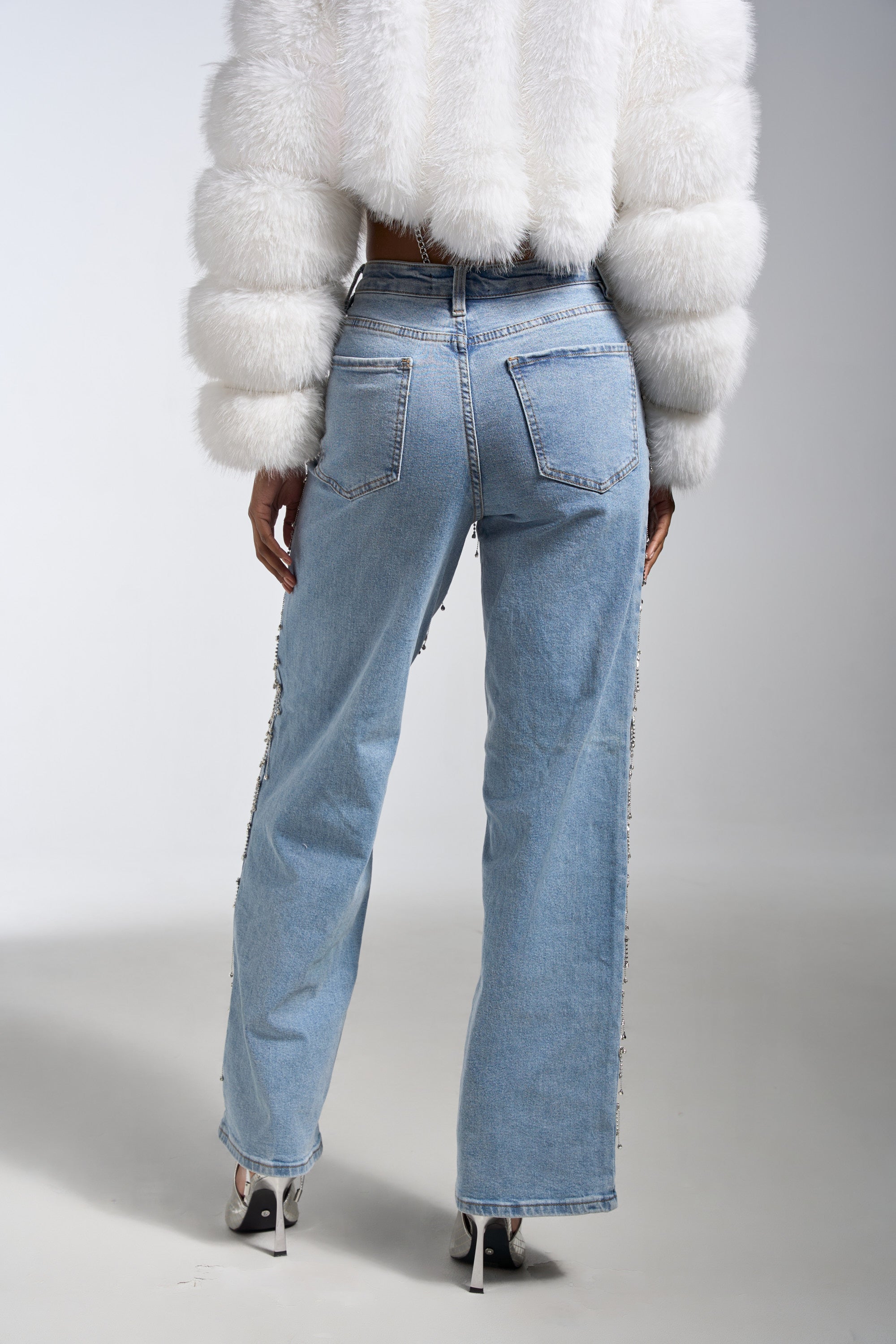 DRIP DRIP EMBELLISHED DENIM