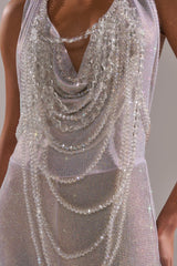 CLEAR TO ME BODY CHAIN