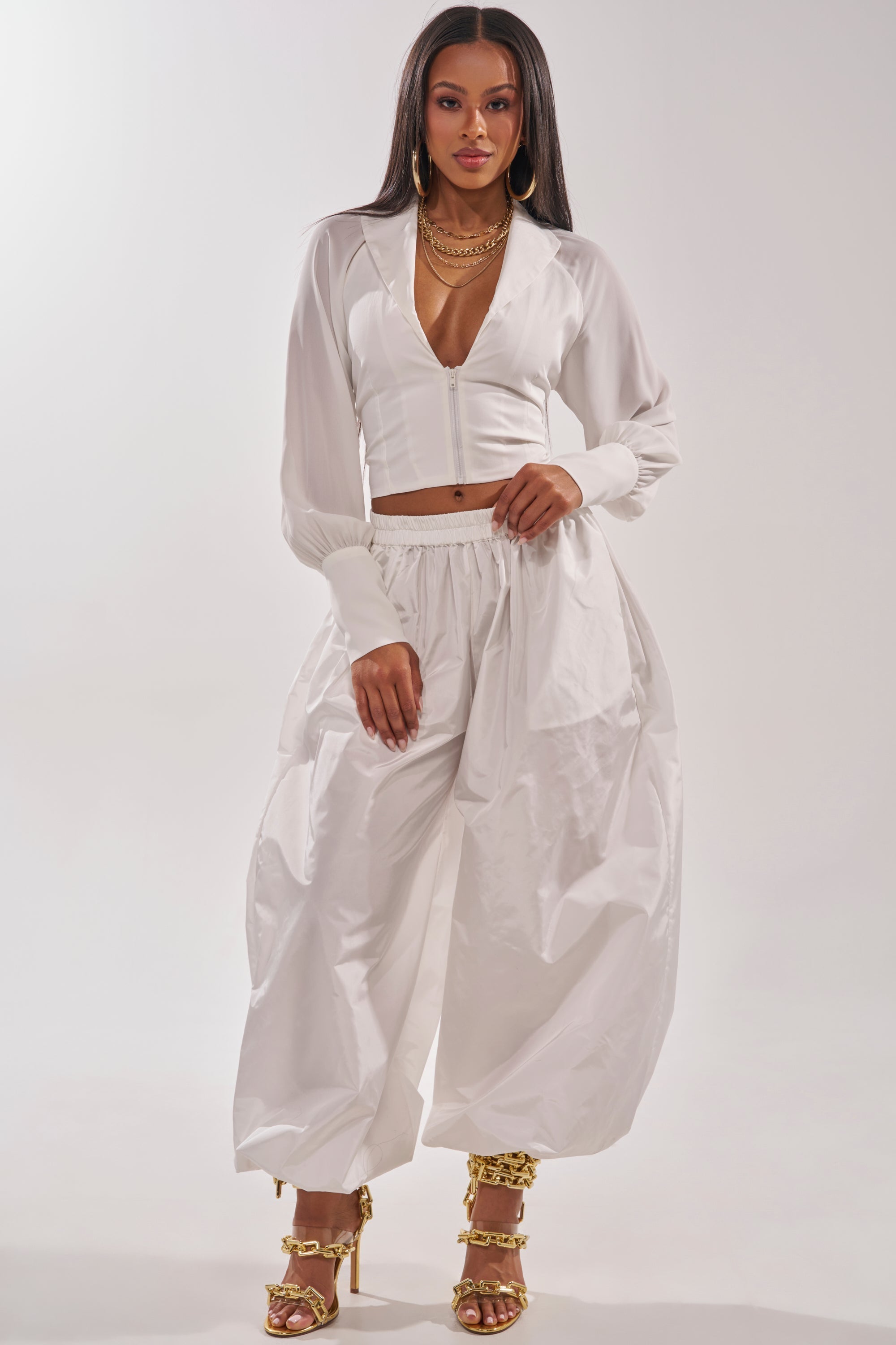 EFFORTLESS CORSET BLOUSE TOP