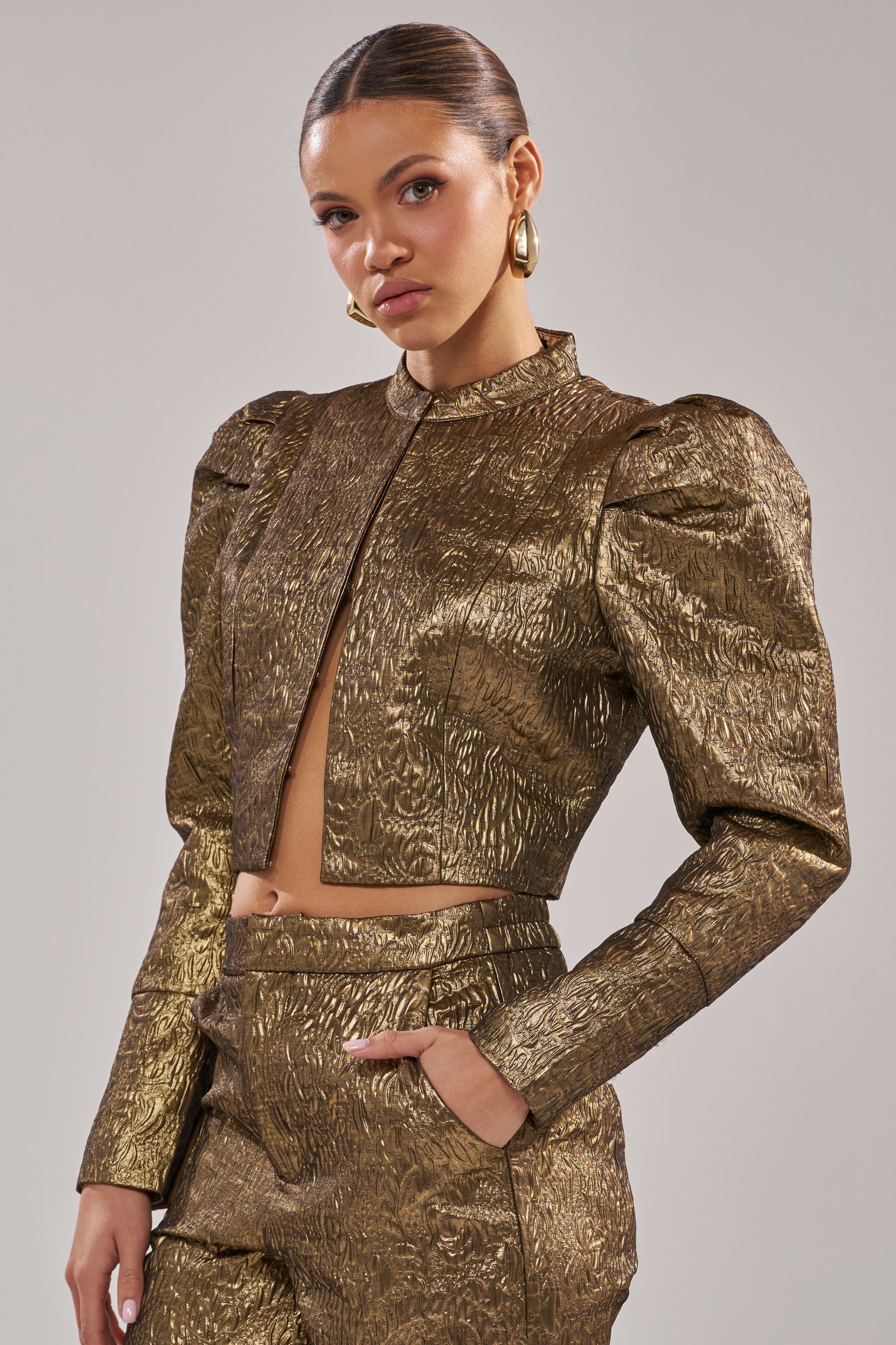 DAPHNE BROCADE BLAZER