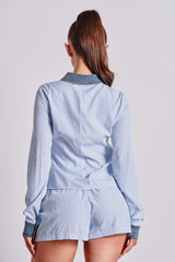 EASY LOVER POPLIN BUTTON DOWN