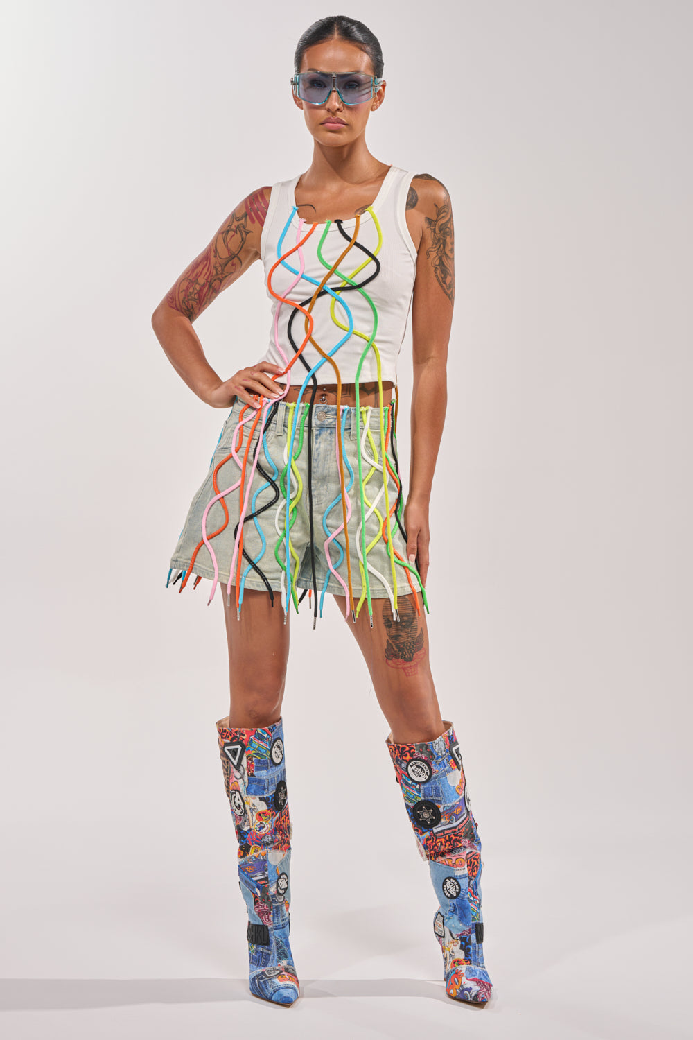 CRAZY FOR YOU DENIM SHORT