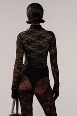 ALL THE ATTENTION LACE GLOVE BODYSUIT
