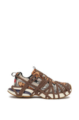 AZALEA WANG SELIE LEOPARD PRINT LACE UP SNEAKER