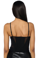 ALL OF THE LIGHTS STRETCHY SQUARE NECK CORSET