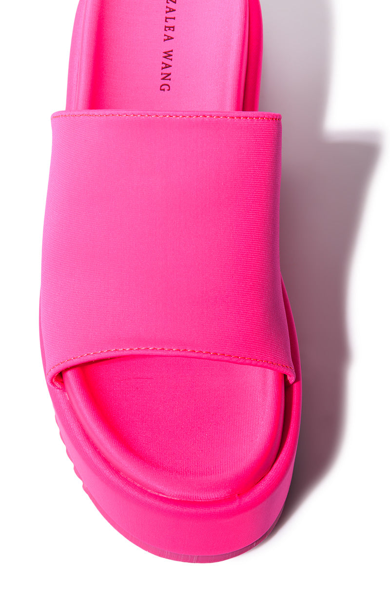 AZALEA WANG AQUARIA SANDAL IN PINK