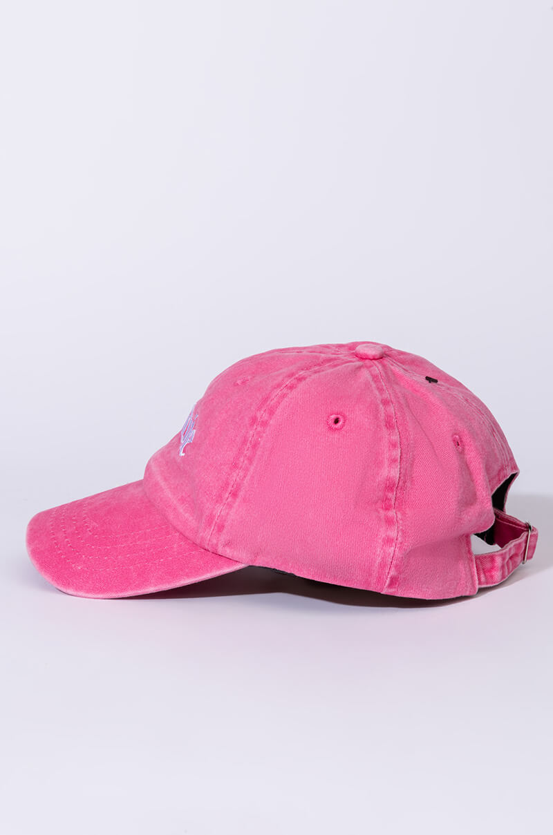 BADDIE PINK HAT