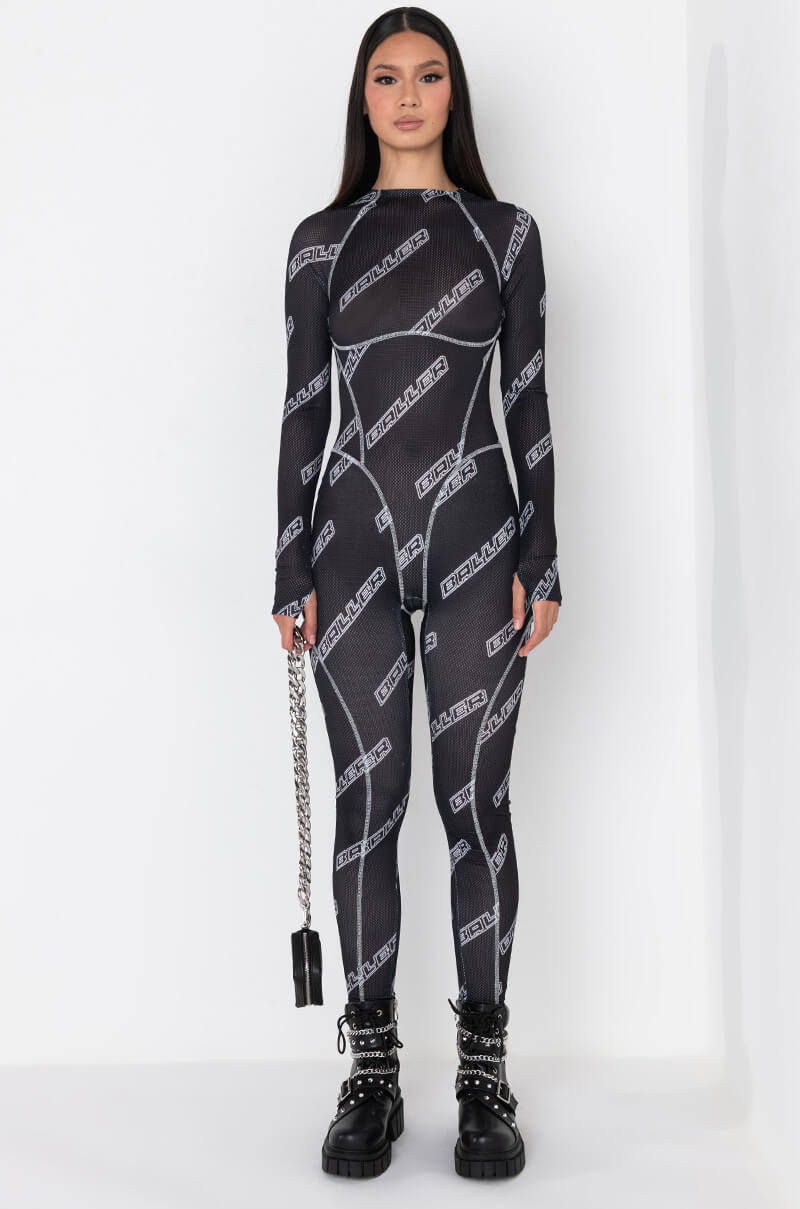 BALLER ALERT! OUTLINE JUMPSUIT