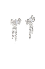 BOW ME EARRING IN SILVER