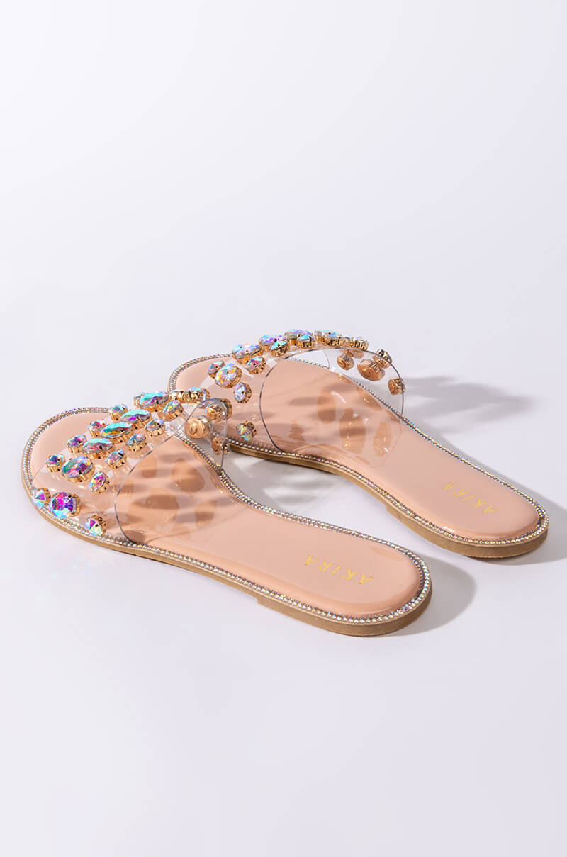 CALL ME HONEY RHINESTONE SANDAL