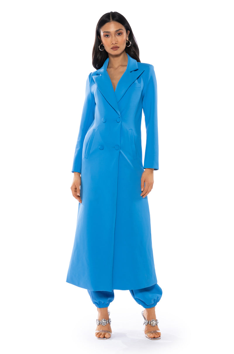 COCOA BUTTER SCUBA TRENCH