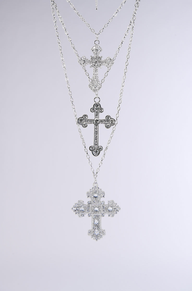 CROSS MY HEART NECKLACE