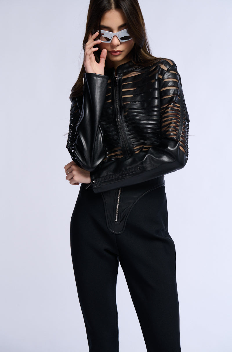 EASY RIDER LIGHTWEIGHT CAGED MOTO JACKET