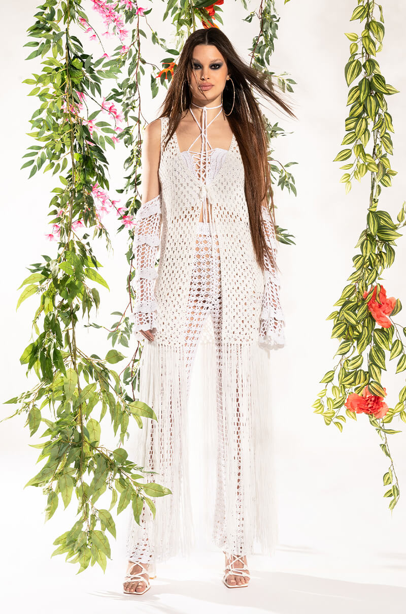 BAHAMAS MOOD CROCHET VEST